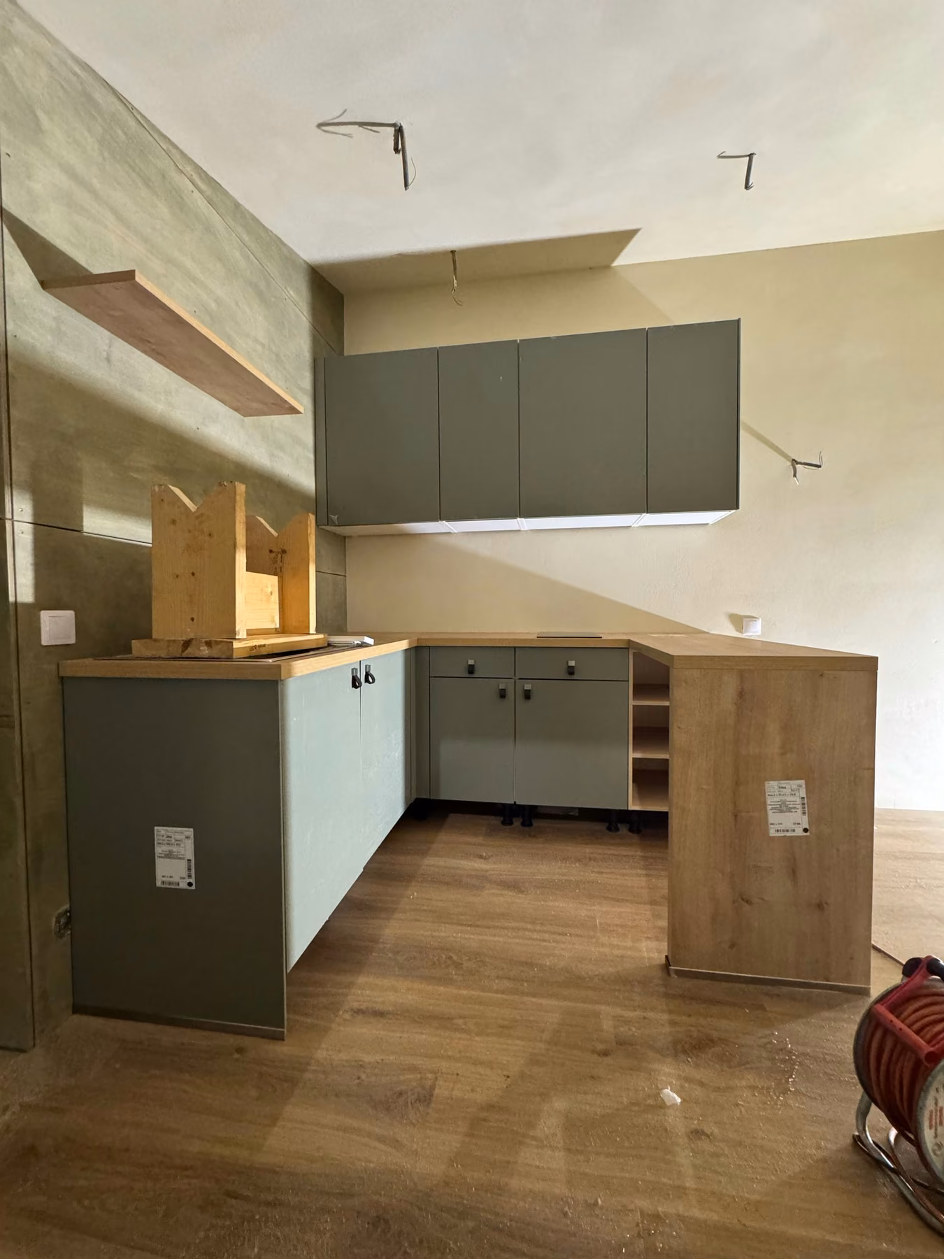 Kitchen after assembly